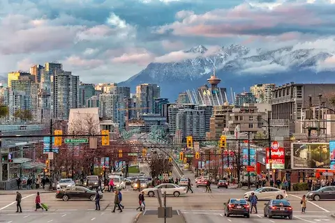 Photo of the Vancouver skyline